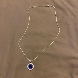 Sapphire necklace